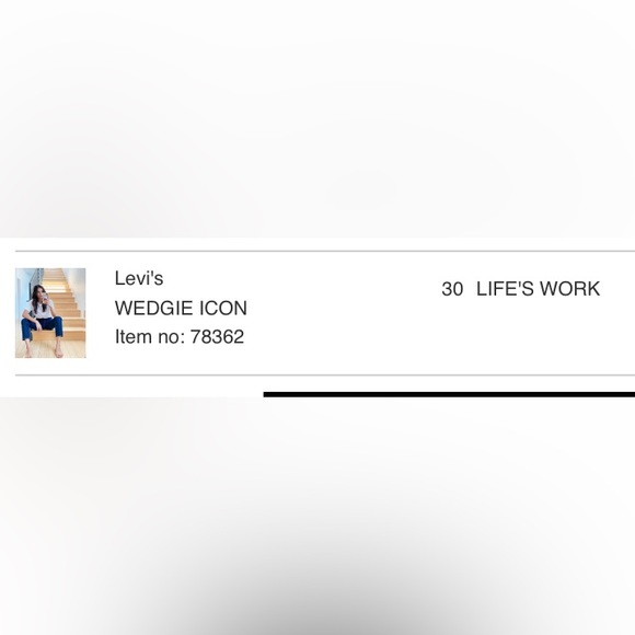 Levi’s Wedgie Icon Jeans (NWT) - Picture 3 of 6